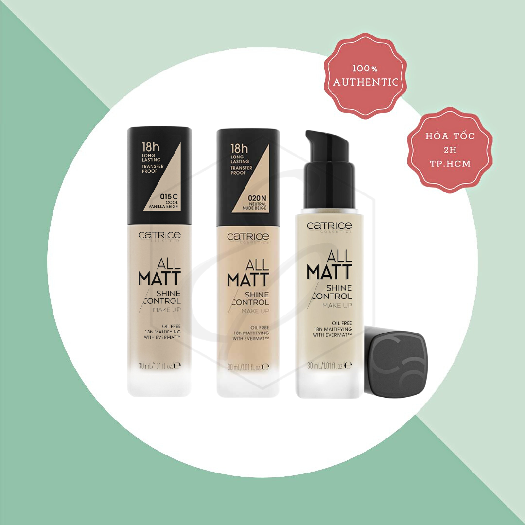 Kem Nền Catrice All Matt Shine Control Make Up
